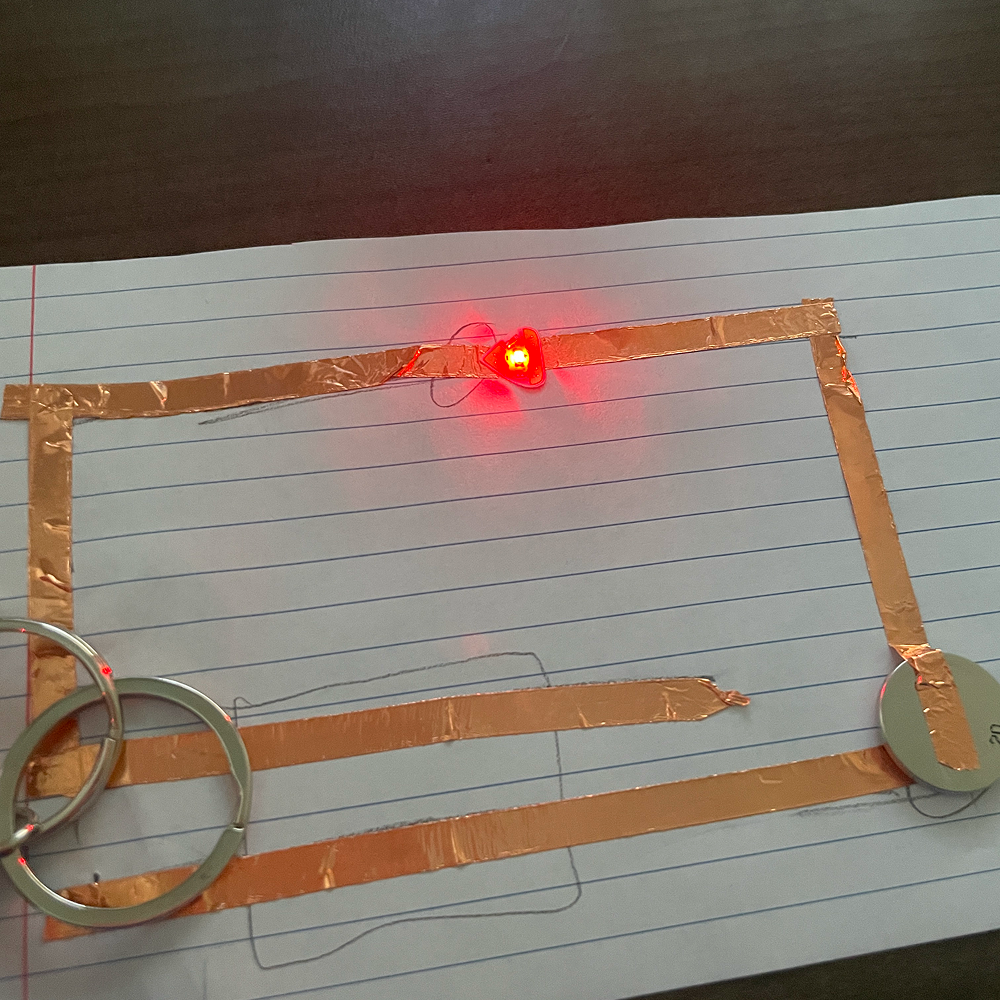 Connecting it with a keychain