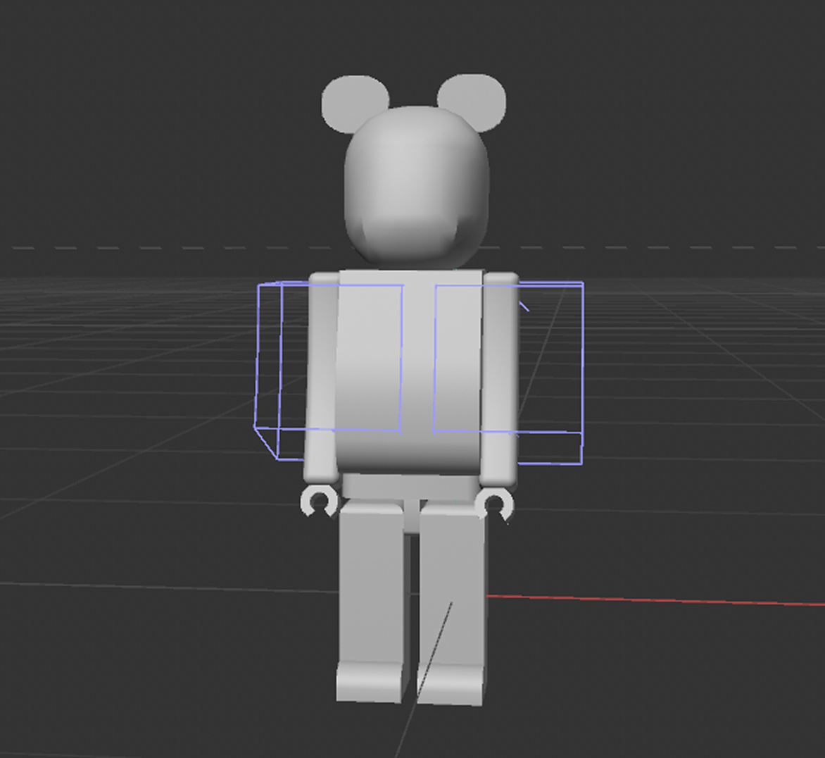 Final model of the bearbrick
