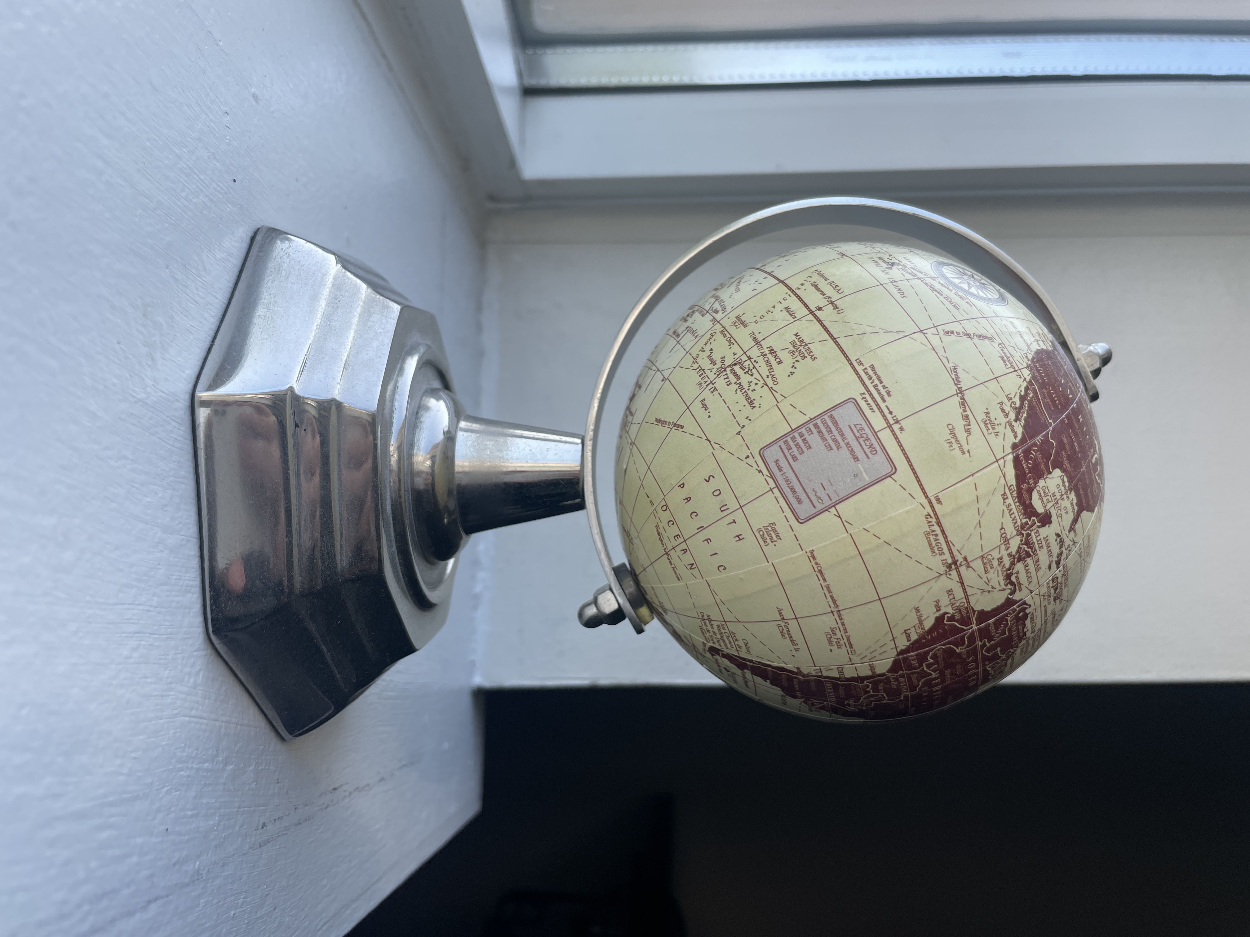 Photo of a globe